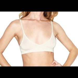 2 pack American Apparel Modal Crossfront Bralette